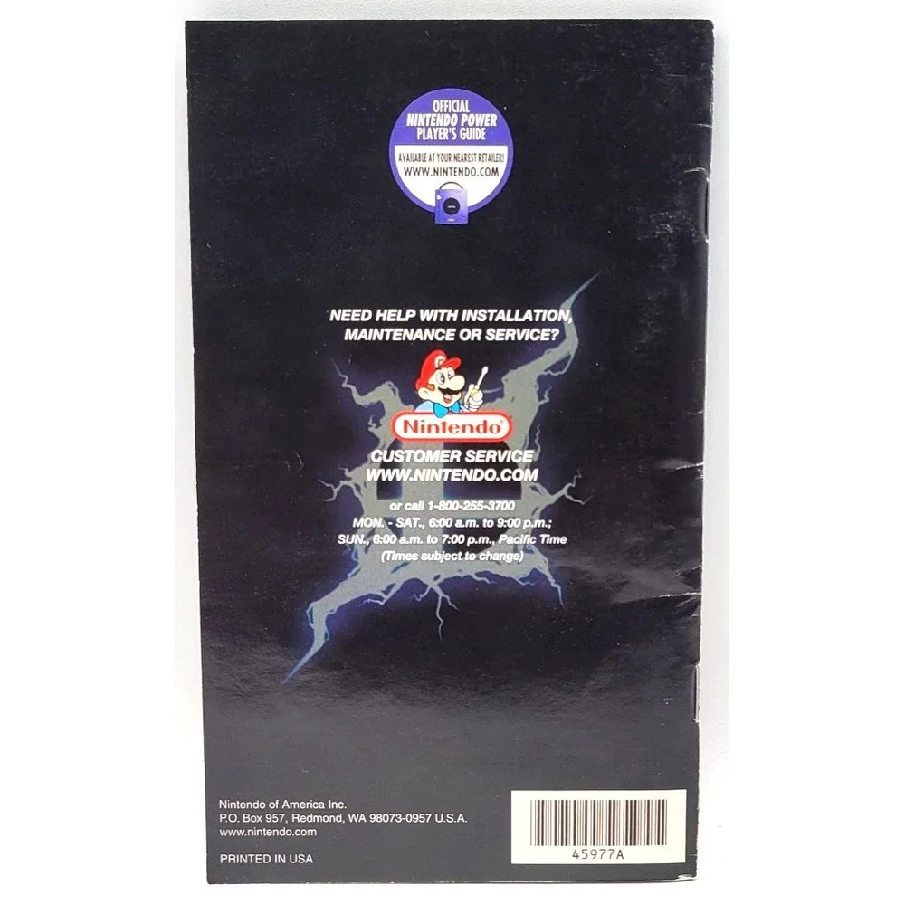Super Smash Bros‎ Melee (Nintendo GameCube, 2001) MANUAL ONLY *NO GAME*